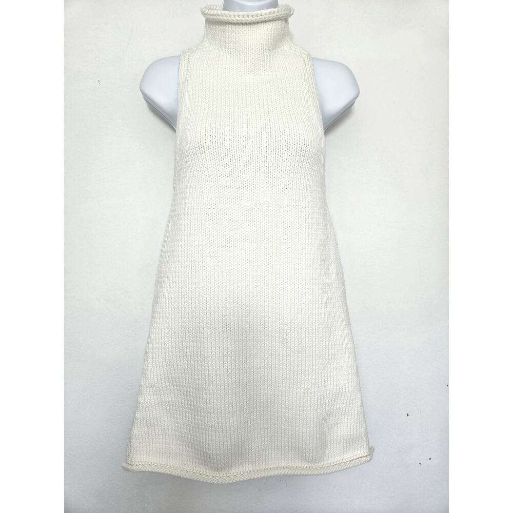 Pilcro Sleeveless Cowlneck Sweater Size M